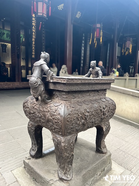 An intricate vase