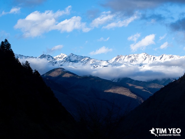 Beautiful mountain scenery