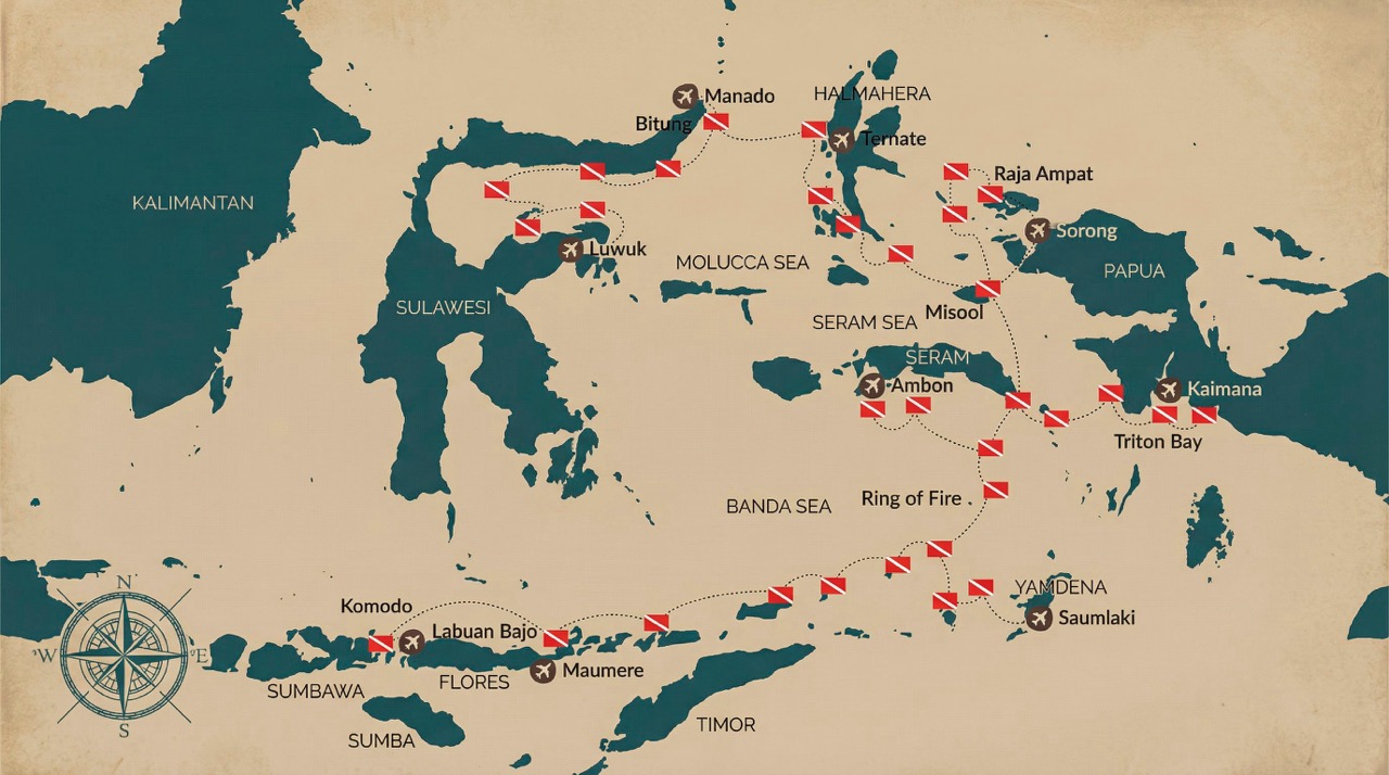 Wellenreng dive map