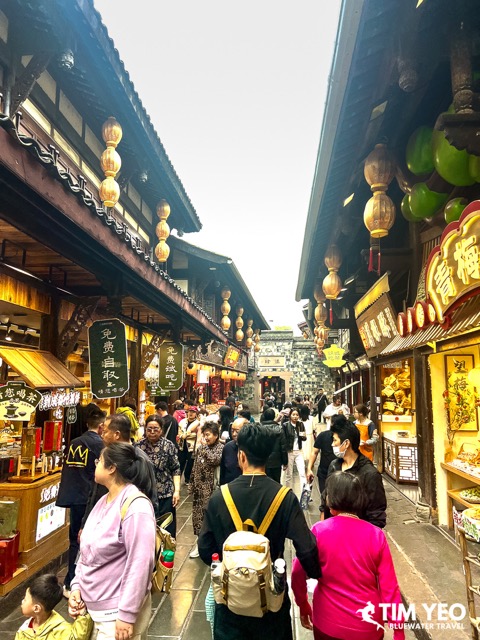 Visting a temple