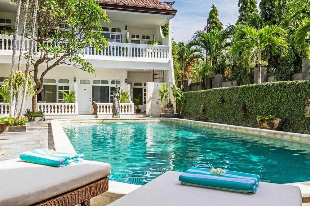 Poolside at Akaya Bali
