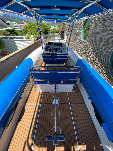 Boat for intimate whale experiences
