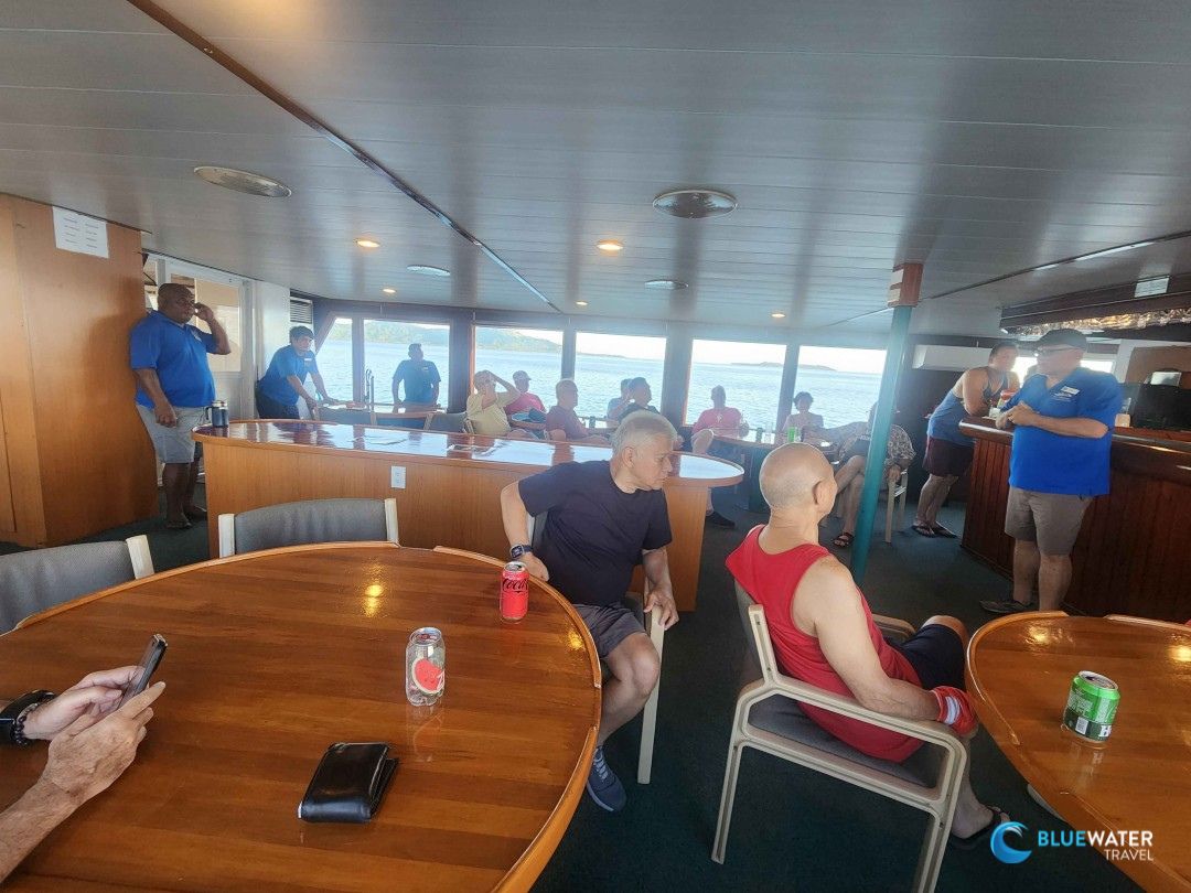 Briefing in the Galley