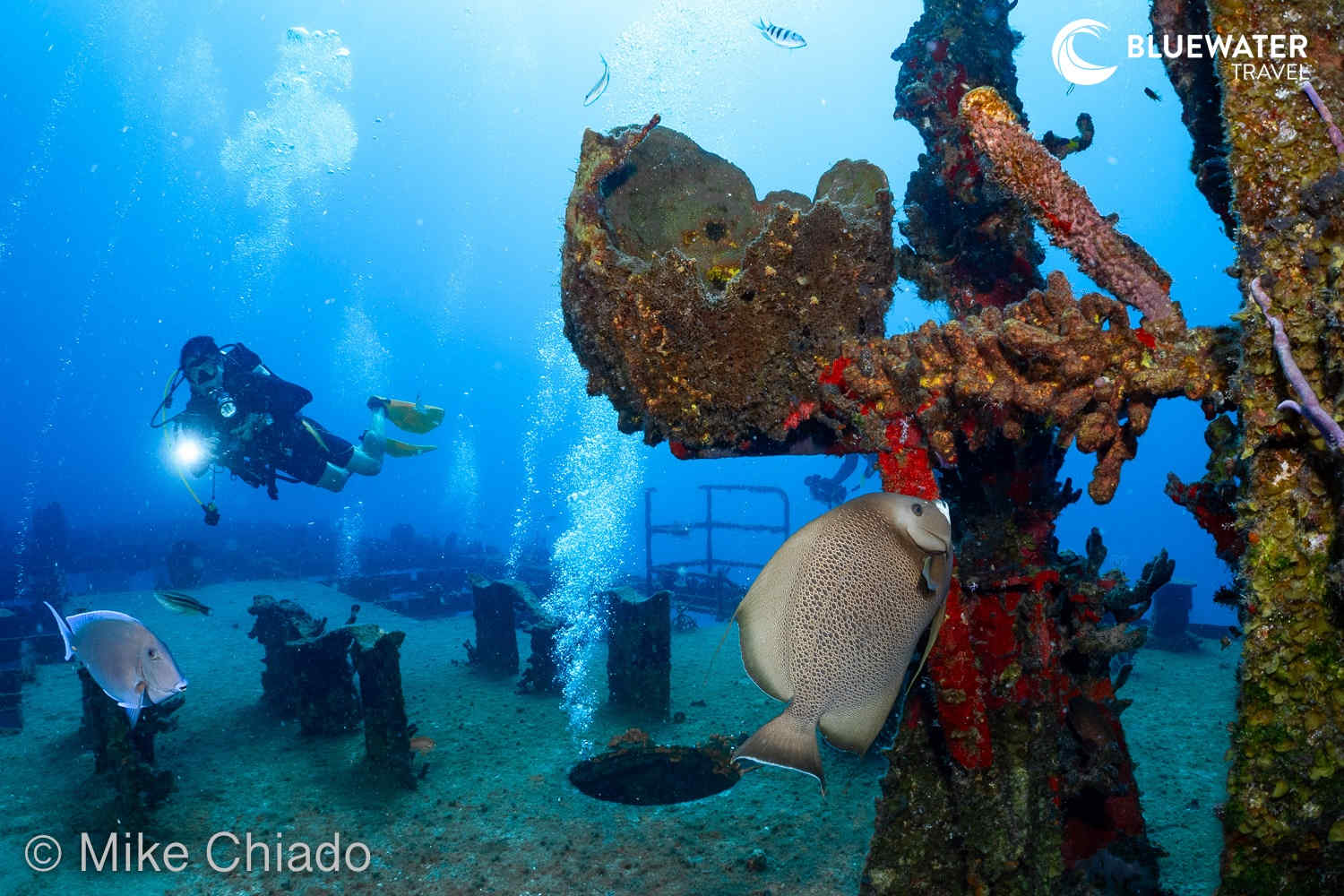 Exterior of the wreck